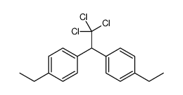 1,1,1-Trichloro-2,2-bis(4-ethylphenyl)ethane结构式