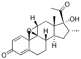 16-甲基羟基环氧黄体酮结构式