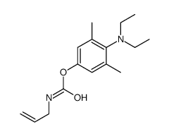 [4-(diethylamino)-3,5-dimethylphenyl] N-prop-2-enylcarbamate Structure