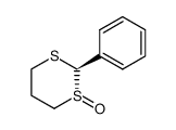 trans-(1R,2R)-2-phenyl-1,3-dithiane 1-oxide Structure