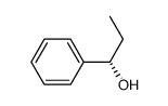 S(-)-1-苯基-1-丙醇结构式