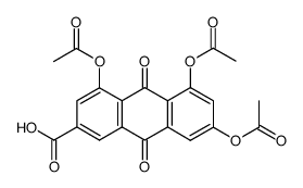 1,3,8-Triacetylemodic acid Structure