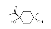 4-p-menth-8(9)-en-r-1,t-4-diol结构式