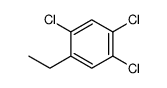 1,2,4-trichloro-5-ethylbenzene Structure