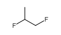 1,2-Difluoropropane Structure