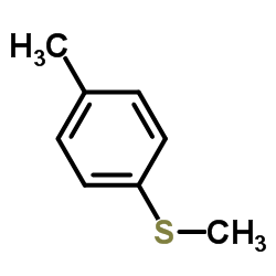 1-甲基-4-甲硫基苯结构式