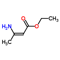 Ethyl (2Z)-3-amino-2-butenoate Structure