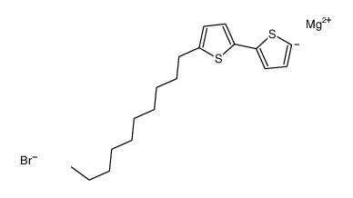magnesium,2-decyl-5-(2H-thiophen-2-id-5-yl)thiophene,bromide Structure