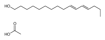 acetic acid,hexadeca-10,12-dien-1-ol Structure