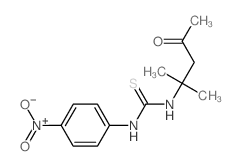 1-(2-methyl-4-oxo-pentan-2-yl)-3-(4-nitrophenyl)thiourea picture