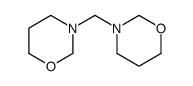 3,3'-methylenebis[tetrahydro-2H-1,3-oxazine]结构式