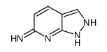 1H-吡唑并[3,4-b]吡啶-6-胺结构式