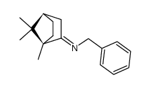 N-(benzyl)-(D)-camphorimine结构式