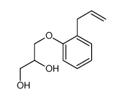3-(2-allylphenoxy)propane-1,2-diol结构式