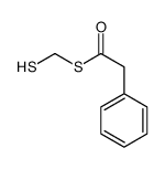 S-(sulfanylmethyl) 2-phenylethanethioate结构式
