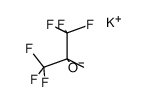potassium hexafluorotbutoxide Structure