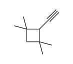 Cyclobutane, 2-ethynyl-1,1,3,3-tetramethyl- (9CI)结构式