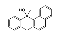 7,12-dimethyl-7H-benzo[a]anthracen-12-ol结构式