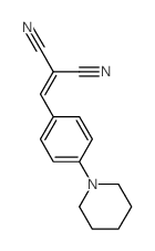 2-[[4-(1-piperidyl)phenyl]methylidene]propanedinitrile结构式