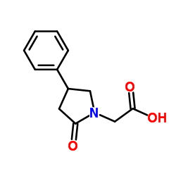 (2-氧代-4-苯基吡咯烷-1-基)乙酸图片