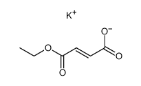 potassium ethyl fumarate Structure