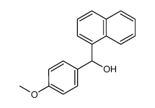(4-methoxyphenyl)naphthalen-1-ylmethanol结构式