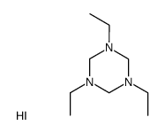 1,3,5-triethyl-hexahydro-[1,3,5]triazine, hydriodide Structure