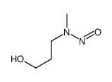 N-(3-hydroxypropyl)-N-methylnitrous amide Structure