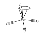 tricarbonyl[(1–4-η)-1-methoxycyclohexa-1,3-diene]iron结构式