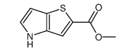 4H-thieno[3,2-b]pyrrole-2-carboxylic acid methyl ester结构式