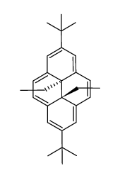 (3a1s,5a1s)-2,7-di-tert-butyl-3a1,5a1-diethyl-3a1,5a1-dihydropyrene Structure