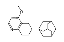6-(1-Adamantyl)-5,6-dihydro-4-methoxychinolin结构式