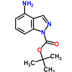 1-BOC-4-氨基引唑结构式