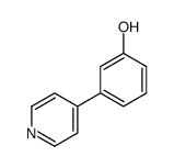 3-(4-Pyridinyl)phenol结构式
