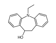 dihydro-10,11 ethyl-5 5H-dibenz[b,f]azepine-10-ol Structure