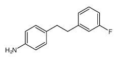 Benzenamine, 4-[2-(3-fluorophenyl)ethyl]结构式