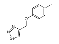 4-p-tolyloxymethyl-1,2,3-selenadiazole结构式