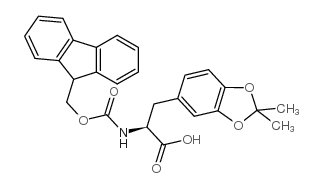 Fmoc-DOPA(acetonide)-OH结构式