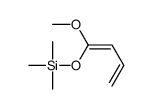 1-methoxybuta-1,3-dienoxy(trimethyl)silane Structure