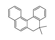 5,5-dimethyl-5,6-dihydro-benzo[c]phenanthrene Structure