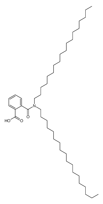 2-[(双十八烷基胺)羰基]苯甲酸结构式