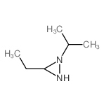 Diaziridine,3-ethyl-1-(1-methylethyl)- Structure