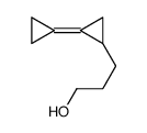 3-(2-cyclopropylidenecyclopropyl)propan-1-ol结构式