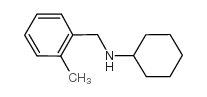 N-[(2-methylphenyl)methyl]cyclohexanamine结构式