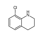 8-氯-1,2,3,4-四氢喹啉结构式