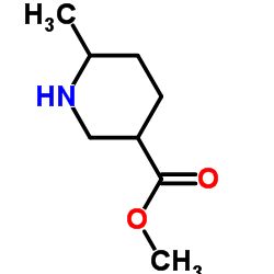 6-甲基-3-哌啶甲酸甲酯结构式