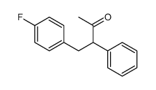 4-(4-fluorophenyl)-3-phenylbutan-2-one结构式
