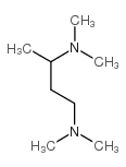 N,N,N',N'-四甲基-1,3-二氨基丁烷结构式