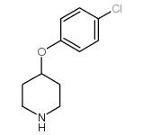 4-(4-chlorophenoxy)piperidine structure