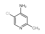 2-甲基-4-氨基-5-氯吡啶结构式